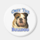 Search for dog breed magnets British bulldog