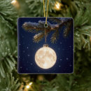 Search for full moon christmas tree decorations Moonlight