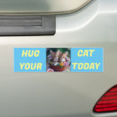 Search for hug bumper stickers Cat