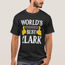 Search for clark surname tshirts World's
