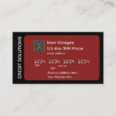 Search for credit card business cards Modern