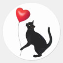 Search for balloon cat stickers Heart