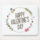 Search for happy valentines day mousepads Elegant