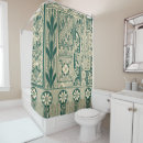 Search for art nouveau shower curtains Botanical