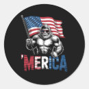 Search for bigfoot flag stickers Funny