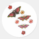 Search for colorful butterflies stickers Flowers