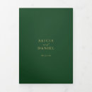 Search for dark green and gold invitations Minimalist