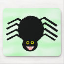 Search for black spider mousepads Scary