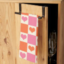 Search for pink heart tea towels Retro