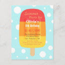 Search for ice lolly invitations Colourful