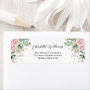Search for rose garden return address labels Watercolor