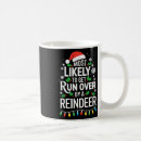 Search for run over mugs Santa