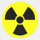Search for radioactive sign stickers Toxic