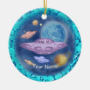 Search for spaceship christmas tree decorations Alien
