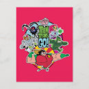 Search for titan postcards Dc comics cartoon