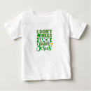 Search for st patricks day religious tshirts Faith over luck