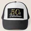 Search for fabulous hats 50th birthday