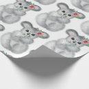 Search for koala bear wrapping paper Watercolor