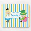 Search for alice in wonderland mousepads Whimsical