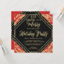 Search for wreath seasonal invitations Black