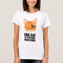 Search for evil cat tshirts Feline
