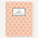Search for peach notebooks Pattern