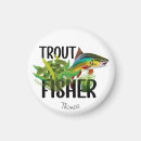 Search for fisher magnets Rainbow trout