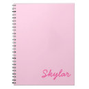 Search for cursive notebooks Pink