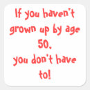 Search for age 50 stickers Funny
