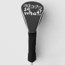Search for 60th birthday golf head covers Black and white