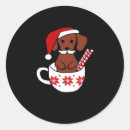 Search for christmas dachshund stickers Wolf