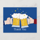 Search for beer thank you cards Modern