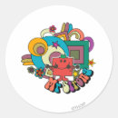 Search for psychedelic flowers stickers Roger hargreaves