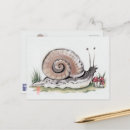 Search for snail postcards Mushroom