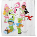 Search for snowman shower curtains Snowflakes