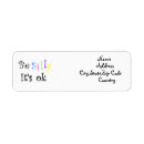 Search for comical return address labels Silly