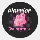 Search for pink boxing gloves stickers Awareness