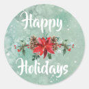 Search for happy winter stickers Watercolor