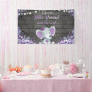 Search for purple elephant baby shower Balloon