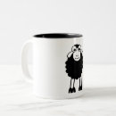 Search for black sheep mugs Cartoon