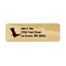 Search for spurs return address labels Cowboy