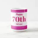 Search for happy 70th birthday mugs Modern