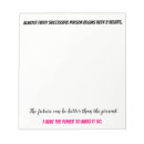 Search for quote notepads White