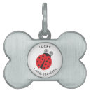 Search for ladybug pet supplies Red