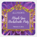Search for mardis gras stickers Purple