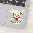 Search for cartoon skull stickers Halloween
