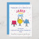 Search for triangle birthday invitations Colourful