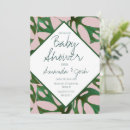 Search for monstera leaves baby shower invitations Greenery