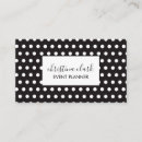 Search for polka business cards Dot
