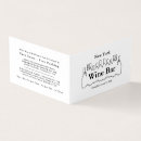 Search for winery business cards Alcohol